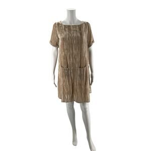 Floreat Cream Velvet Pre-Owned Ladies Dress - Size XS